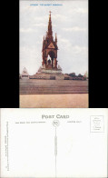 Postcard London The Albert Memorial, Denkmal 1920 - Sonstige & Ohne Zuordnung