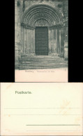 Ansichtskarte Bamberg Dom Portal Gnadenpforte Eingangsbereich 1910 - Bamberg