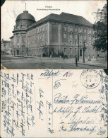 Postcard Posen Poznań Ansiedlung-Kommission Verwaltungsgebäude 1918 - Pologne