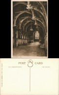 Postcard London Westminster Hall Insight View Innenansicht 1920 - Sonstige & Ohne Zuordnung