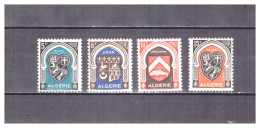 ALGERIE  . N °  268 / 271  . SERIE   ARMOIRIES    . NEUVE   * . SUPERBE . - Unused Stamps