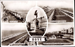 CPA Hove East Sussex England, King's Esplanade, Friedensdenkmal, Brunswick Lawns - Other & Unclassified
