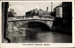 CPA Brigg Lincolnshire England, County Bridge - Autres & Non Classés