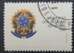 Brazil Brazilië 1981 (1a) State Flags - Used Stamps