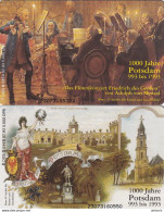 GERMANY(chip) - Set Of 2 Cards, 1000 Jahre Potsdam/Schloss Sanssouci(O 046A-B), Tirage 5000, 07/93, Mint - O-Serie : Serie Clienti Esclusi Dal Servizio Delle Collezioni