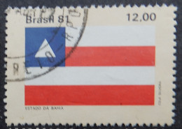 Brazil Brazilië 1981 (1b) State Flags - Used Stamps