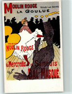40128531 - Werbung  Moulin Rouge Karte Von - Advertising