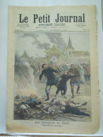 LE PETIT JOURNAL N°56 - 19 DECEMBRE 1891 - LES MASSACRES EN CHINE - CHINA - 1850 - 1899