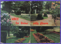 Carte Postale 07. Vals-les-bains  Ville Fleurie  Très Beau Plan - Vals Les Bains