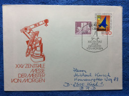 DDR - 1982 Brief Aus Berlin - SST "XXV. Zentrale Messe Der Meister Von Morgen" (3DMK003) - Briefe U. Dokumente