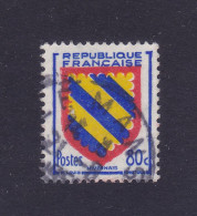 TIMBRE FRANCE N° 1001 OBLITERE - 1941-66 Wapenschilden