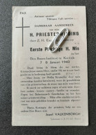 KORTRIJK 1940 / H. PRIESTERWIJDING VAN JOZEF VALKENBORGH / SALESIAAN - Andachtsbilder
