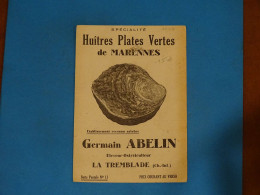17) La Tremblade - N° - Germain Abelin (éleveur Ostréiculteur) - Année:1933 - EDIT: - La Tremblade