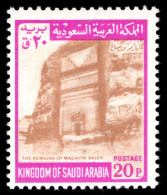 Saudi Arabia 1968-75 20p Ancient Wall Tomb Type I Unmounted Mint. - Saudi Arabia