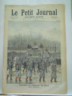 LE PETIT JOURNAL N°57 – 26 DECEMBRE 1891 – EMPEREUR DU BRESIL - 1850 - 1899