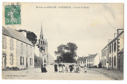 Cpa. 29 Environs De Morlaix - PLOUEZOCH - Le Haut Du Bourg (animé)  1910  Ed. Hamon - Autres & Non Classés