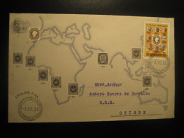 LOURENÇO MARQUES 1953 To Chinde Stamp On Stamp Centenary Cancel Cover Moçambique MOZAMBIQUE Portugal Colonies - Mosambik