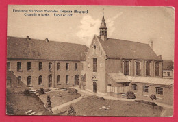 C.P. Deinze = Pensionnat  Des Soeurs  Maricoles  :  Kapel  En Hof - Deinze