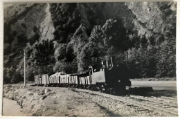 Photo Ancienne - Snapshot - Train - Locomotive - Entre Jarrie Et Vizille  - Ferroviaire - Chemin De Fer - VF Dauphiné - Trains