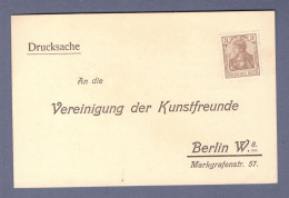 DR Drucksache Postkarte Blanko   (CG13110-281) - Brieven En Documenten