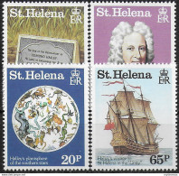 1986 St Helena Comet Halley 4v. MNH S.G. N. 482/85 - Autres & Non Classés