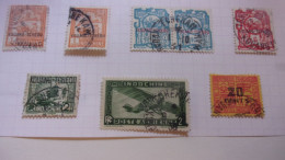 TIMBRES COLONIE FRANCE - KOUANG-TCHEOU-WAN - Lettres & Documents