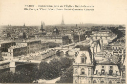 Postcard France Paris Church St. Gervais - Other Monuments