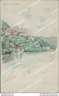 Cd320 Cartolina Lago Di Como Nesso 1900 - Como