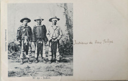 C. P. A. : GUATEMALA : INDIOS De SAN FELIPE, N° 29, Sello "Un Centavo 1900" - Guatemala