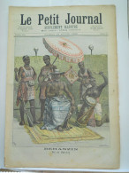 Le Petit Journal N°74 – 23 Avril 1892 – BEHANZIN Roi Du Dahomey – La Marseillaise Rouget De Lisle - Le Petit Journal