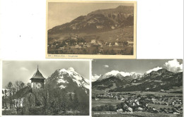 LOT 3 CPA/CPSM PF CHATEAU D'OEX - Sonstige & Ohne Zuordnung