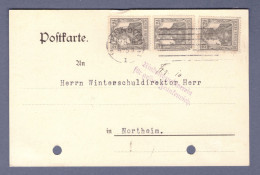 DR Postkarte Landwirschaftskammer Für Die Provinz Hannover - Hannover 19.8.16 --> Northeim   (CG13110-283) - Brieven En Documenten