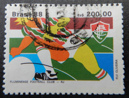 Brazil Brazilië 1988 (1) Brazilian Football Gold Cup Winners - Used Stamps