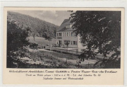 39095431 - Arnoldshain Im Taunus. Gaststaette Wagner-Rose  Am Forsthaus  Gelaufen, Mit Marke Und Stempel, Datum Nicht L - Oberursel