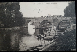 78  - POISSY - Le Bras Migneaux (Pont Avec Trois Arches) - Poissy