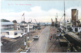 C. P. A. : Malaysia : PENANG : The Wharf, Edit. : A. Kaulfuss - Malesia
