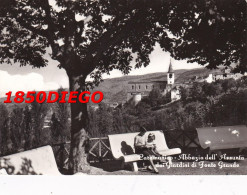 CARAMANICO - ABBAZIA DELL'ASSUNTA DAI GIARDINI DI FONTE GRANDE F/GRANDE VIAGGIATA 1962 ANIMAZIONE - Pescara