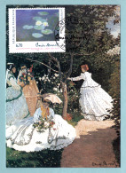 Carte Maximum 1999 - Claude Monet - Nymphéas, Effet Du Soir - YT 3247 27 Giverny - 1990-1999