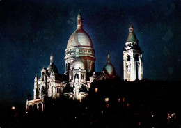 *CPM - 75 - PARIS  - Le Sacré Cœur Vu De Nuit - Sacré-Coeur