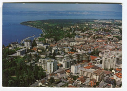 Thonon Les Bains La Ville Le Lac Léman Et La Côte Suisse - Vue Générale Aérienne - Thonon-les-Bains