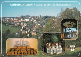 1 AK Germany / Sachsen * Ansichten Von Grünhainichen - Das Engeldorf Im Erzgebirge, Siehe Auch Rückseite * - Other & Unclassified