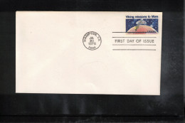 USA 1978 Space / Weltraum VIKING Missions To Mars Interesting Cover FDC - Stati Uniti