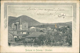 NICOLOSI ( CATANIA ) PANORAMA - SPEDITA 1903 (20983) - Catania