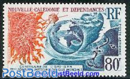New Caledonia 1973 Meteorology 1v, Mint NH, Science - Meteorology - Ongebruikt