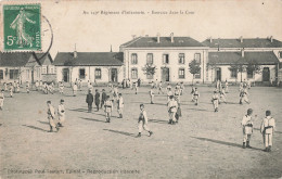 88 Epinal Caserne 149e Régiment Infanterie Exercice Dans La Cour CPA - Epinal