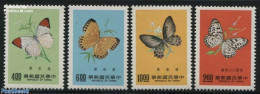Taiwan 1977 Butterflies 4v, Mint NH, Nature - Butterflies - Other & Unclassified