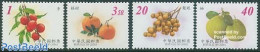 Taiwan 2001 Definitives, Flowers 4v, Mint NH, Nature - Flowers & Plants - Autres & Non Classés