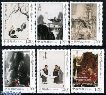 China People’s Republic 2007 Li Keran Paintings 6v, Mint NH, Art - East Asian Art - Paintings - Unused Stamps