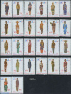 Indonesia 1974 Costumes 26v, Mint NH, Various - Costumes - Costumes