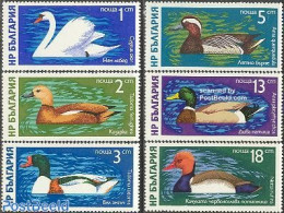 Bulgaria 1976 Ducks 6v, Mint NH, Nature - Birds - Ducks - Swans - Unused Stamps